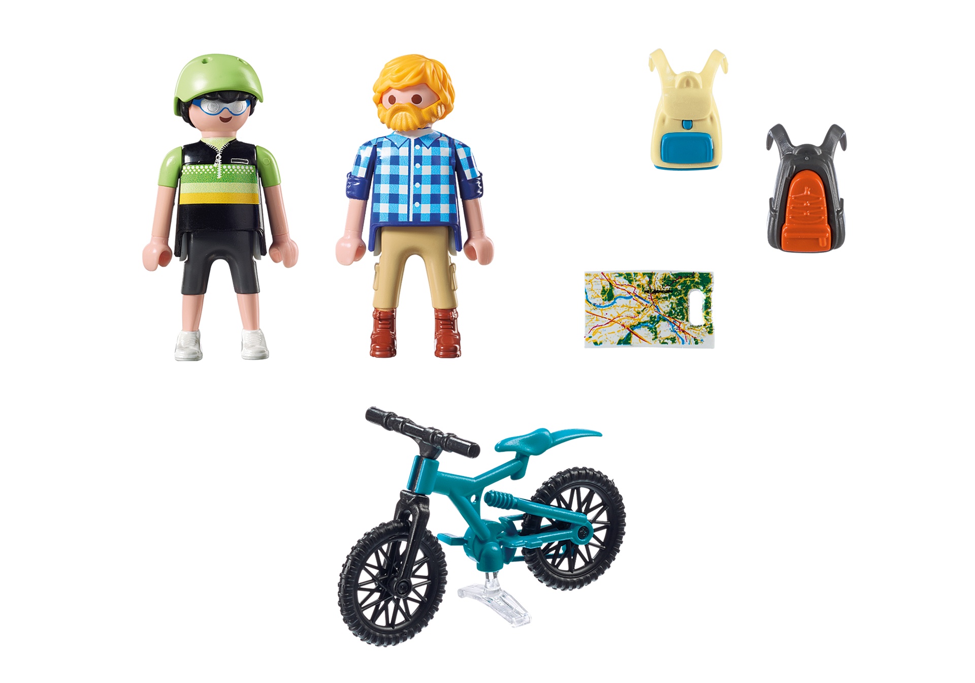 Playmobil action mountainbike