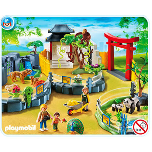 Playmobil asian animal enclosure