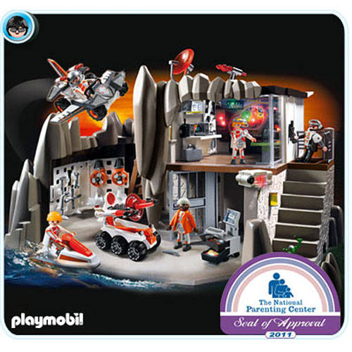 Playmobil secret agent headquarters