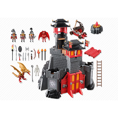 Playmobil dragon asian castle