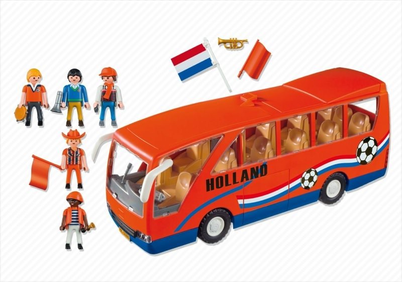 Playmobil fan bus holland 5025