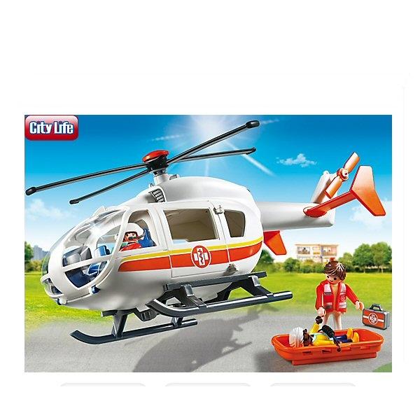 Playmobil ambulance helicopter