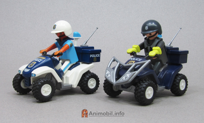 Playmobil police quad