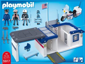 Playmobil commissariat transportable notice
