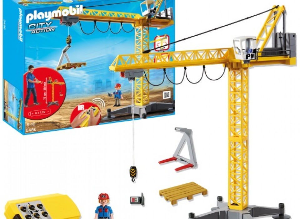 Playmobil city action kraan