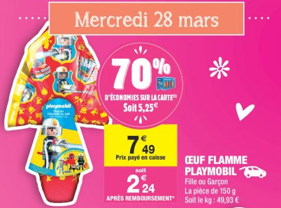 Playmobil fille carrefour