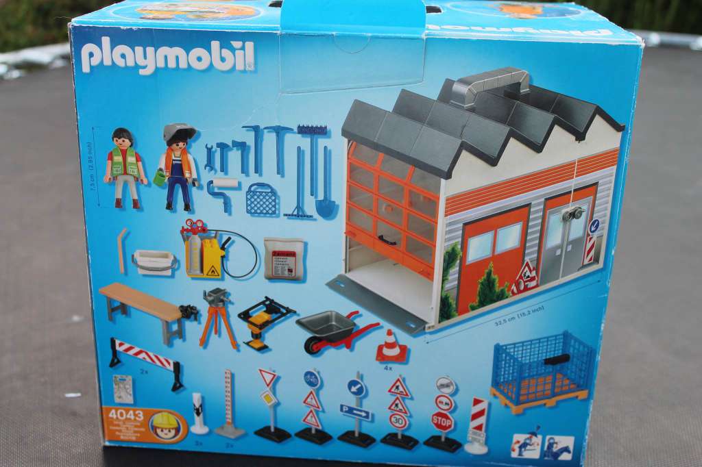 Playmobil atelier de chantier