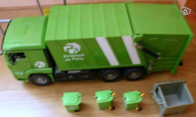Camion poubelle jouet playmobil