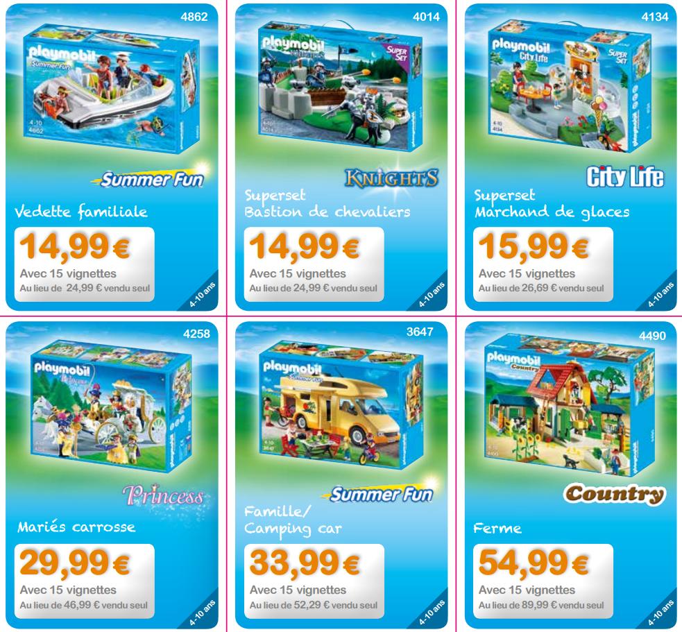 Playmobil chevalier auchan