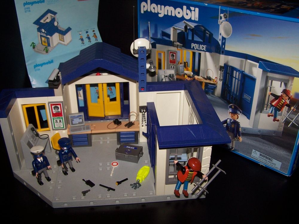 Playmobil police station instructions