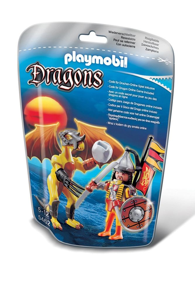 Playmobil dragon jeu