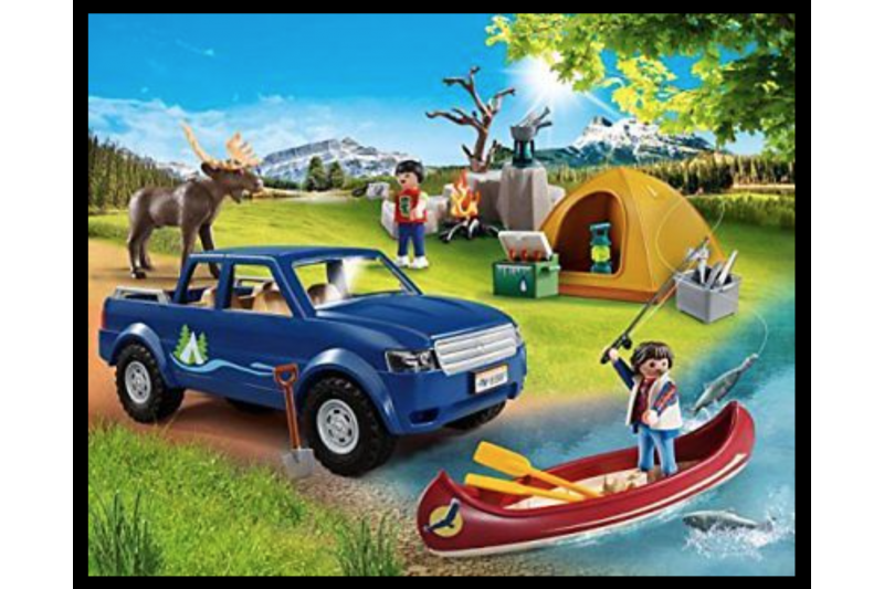 Playmobil wildlife camping adventure