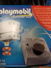 Playmobil summer fun amusement park electric ride motor