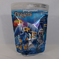 Playmobil ice dragon with warrior