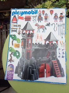 Citadelle playmobil dragon rouge