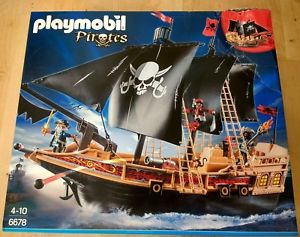 Playmobil pirate ship 6678 uk