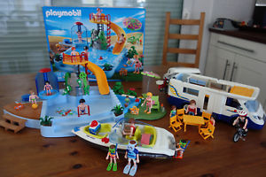 Playmobil piscine camping