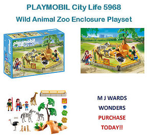 Playmobil animal enclosure