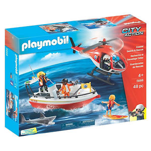 Playmobil city action bateau
