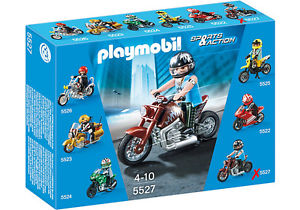 Playmobil sports and action motorbike