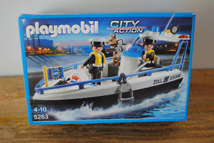 Boite playmobil bateau