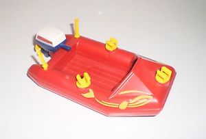 Playmobil bateau zodiac