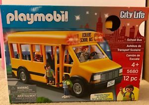 Bus playmobil bleu