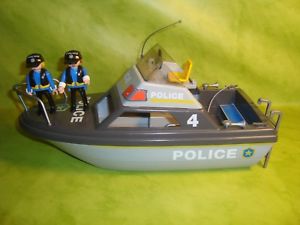 Playmobil bateau police 4429