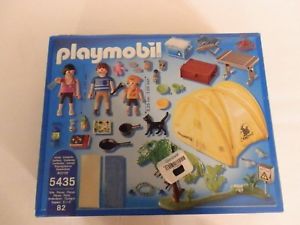Playmobil family camping trip playset