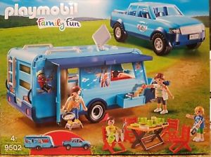 Playmobil camping king jouet