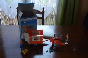 Playmobil roulotte de chantier