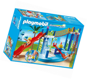 Playmobil summer fun water park play area