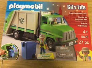 Playmobil recycling truck ebay