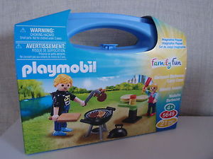 Playmobil family fun koffergrill