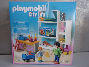 Playmobil city life toy shop
