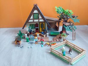 Playmobil maison foret