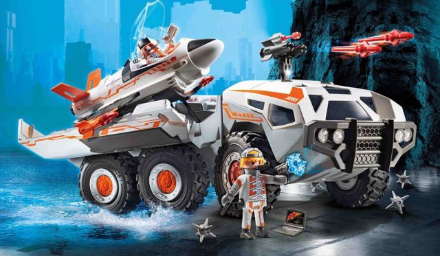 Playmobil agents truck