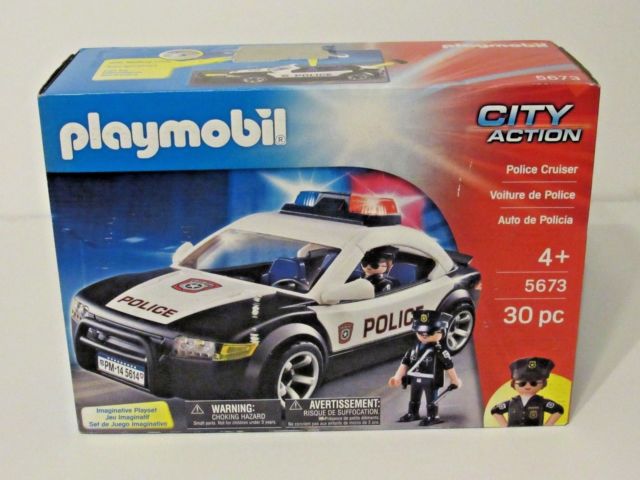 Playmobil – 5614 – city action – voiture de police