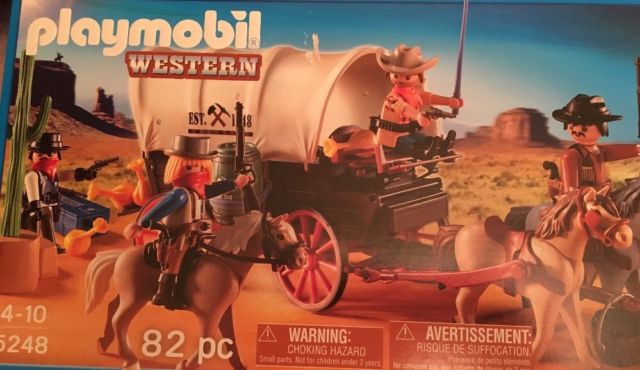 Playmobil cowboy wagon