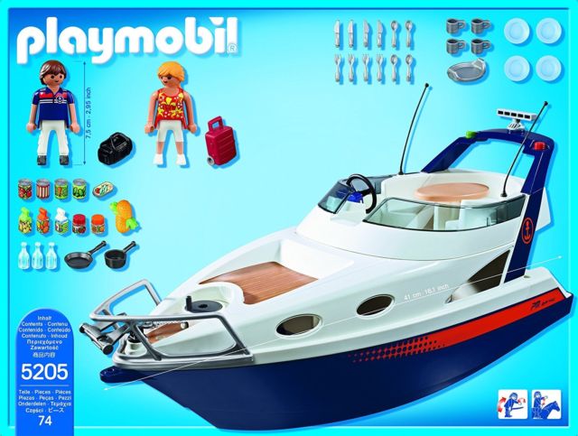 Yacht playmobil police