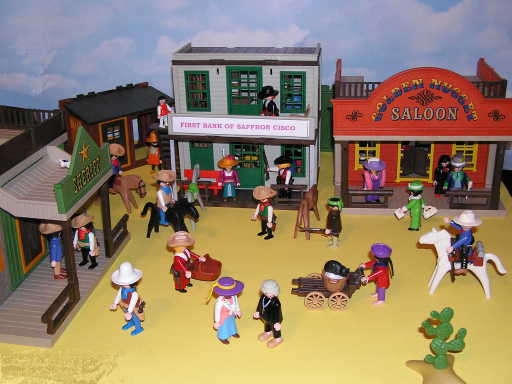 Playmobil bank sheriff