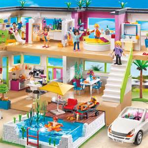 Salle a manger playmobil maison moderne