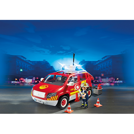 Playmobil city action samochód komendanta straży pożarnej 5364