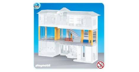 Playmobil ecole etage supplementaire