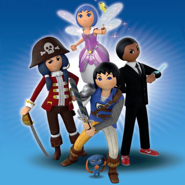 Les playmobil dessin animé