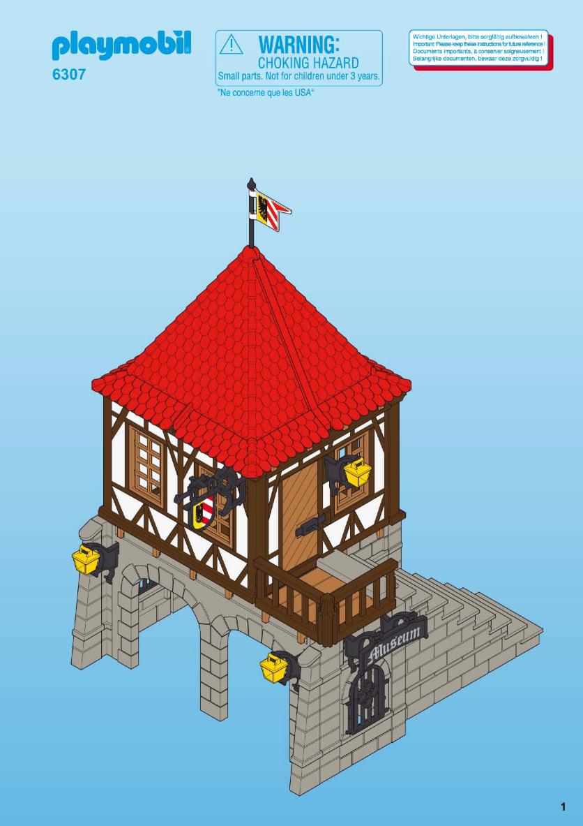 Playmobil ferme moyen age
