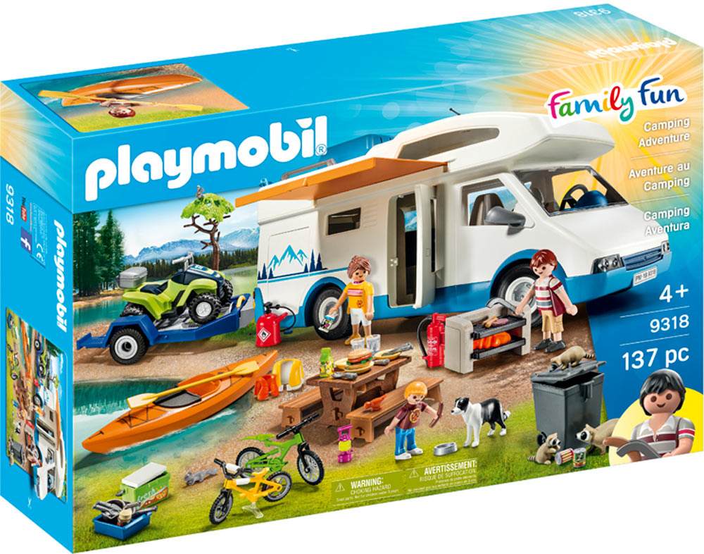 Playmobil camping car video