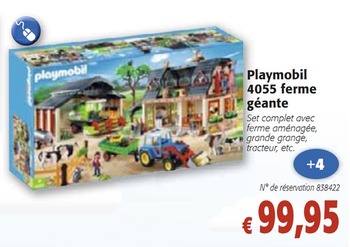 Playmobil 4055 ferme géante