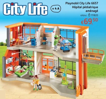 Playmobil hopital ancien