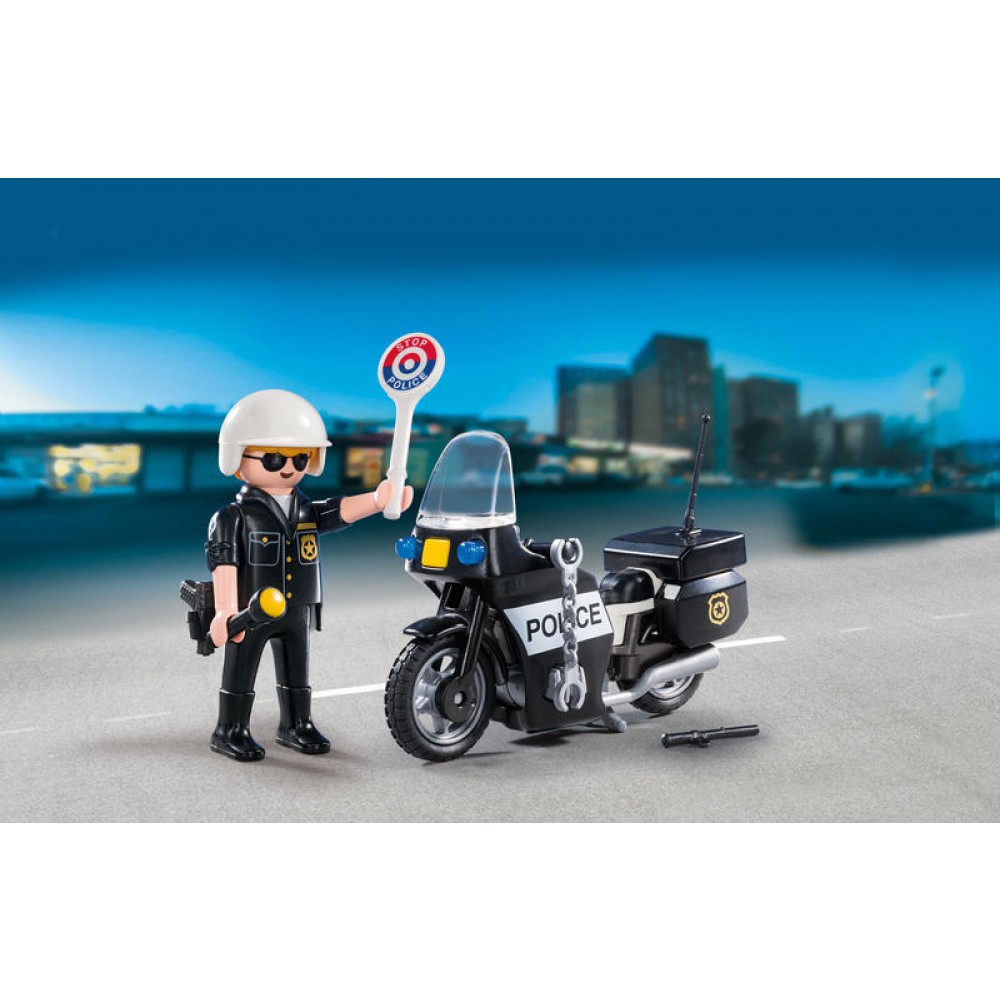 Commissariat playmobil valisette